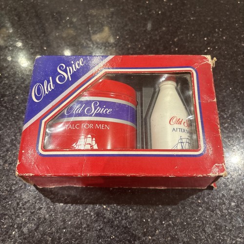 Vintage old spice - old, set