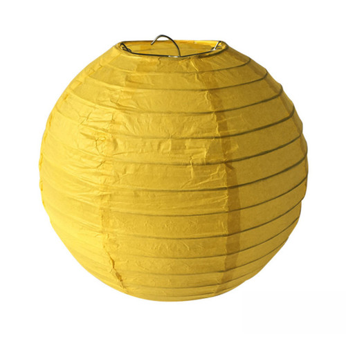 30cm white paper lampshade - white,