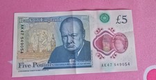 AK47 £5 Pound Polymer note