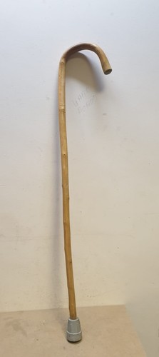 Vintage wooden walking stick - wooden,