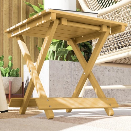 Small wooden plant stand patio - plant,