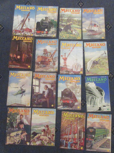 Vintage meccano magazines - meccano,