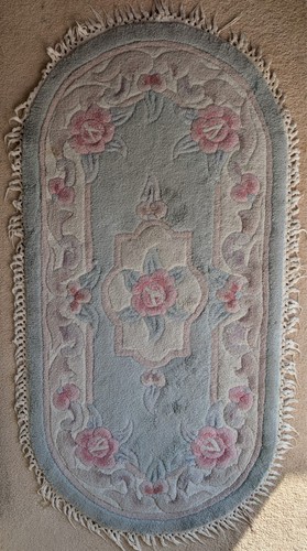 Vintage chinese aubusson wool - vintage,