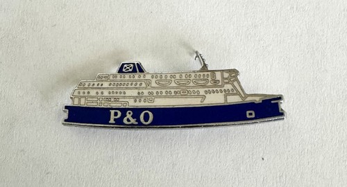 Vintage ferries enamel pin - enamel,