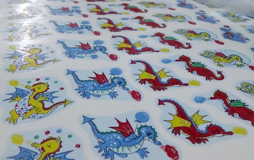 Vintage waterslide ceramic - waterslide,