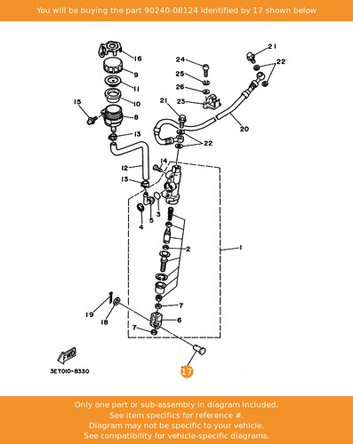 Yamaha pin clevis - pin,,