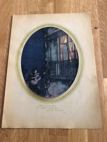 1915 edmund dulac colour print