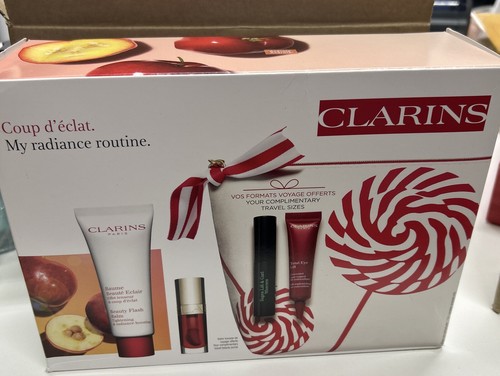 Clarins radiance routine - my,