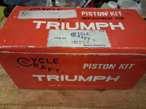 Triumph t120 tr6 pistons std - tr6,