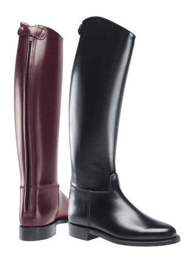 Long leather riding - long, boots