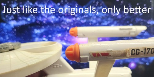 Dinky star trek - star, enterprise