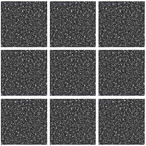 Black granite mosaic tile - granite,