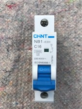 CHINT C16 16AMP MCB SINGLE POLE CIRCUIT BREAKER