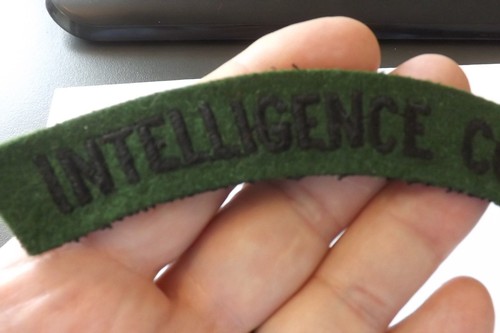 Military cloth badge - military,