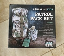 Boys Army Toy Dress Up Patrol Pack Set 