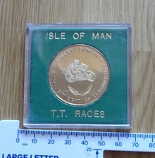 1990 ROBERT DUNLOP Medal in CASE Isle of Man TT Races Ultra Lightweight 125cc