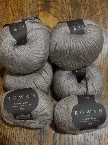 Rowan cotton wool knitting - cotton,