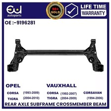 REAR AXLE SUBFRAME BEAM FOR