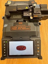 Swift KF4A Fusion Splicer With Case, ChargingCable, HS900 And Extra HS2.5 And F1