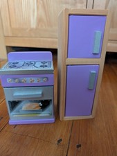 Kidkraft Kitchen Refrigerator & Oven Doll House furniture