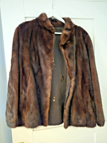 Vintage mink jacket - vintage,
