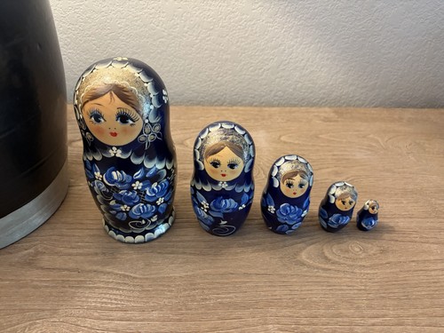 Vtg russian nesting dolls - vtg,