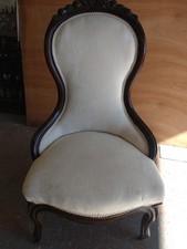 Victorian style chair - with, a