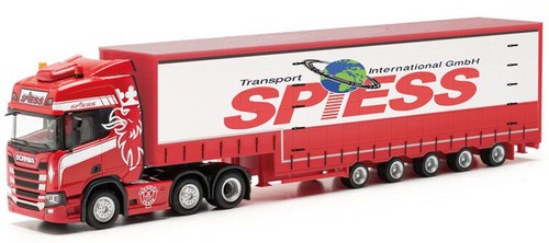 Herpa scania hd 6x2 - scania, cr