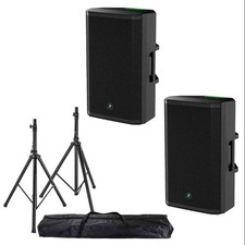 2 Mackie Thrash 215 Speaker DJ