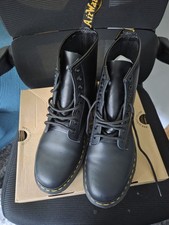 Doc Martins, Black  Boots Size 8.   Barely Worn.  RRP £180