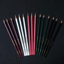15 X BEROL VERITHIN FINE ASSORTED COLOURED PENCILS, art quality, professional