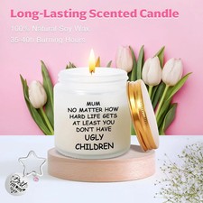 Funny candle for Mum gift