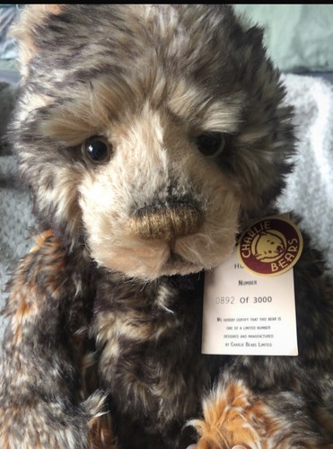 Charlie bear hubble retired - charlie,
