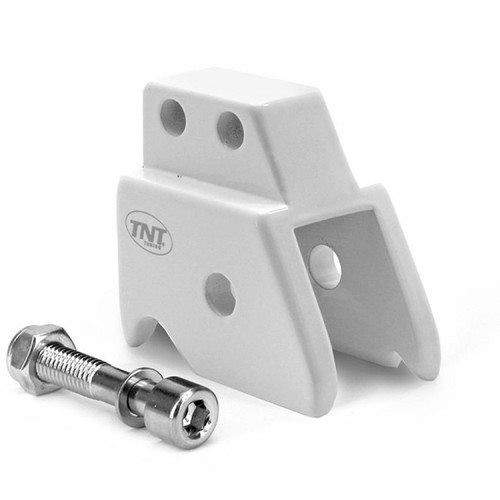 520608b white aluminum shock - 520608b,