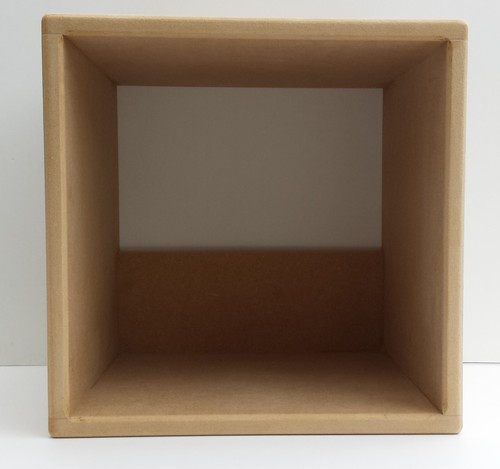 Vinyl record storage cube - 12",