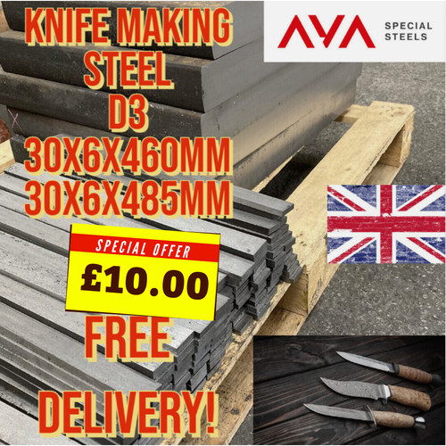 Knife making steel - making,