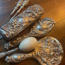 Art Nouveau Lady STERLING