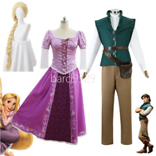 Flynn Rider Tangled Rapunzel Cosplay Costume Fancy Dress Tangled Princess-Adult