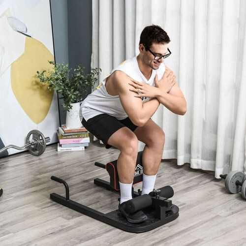 Squat machine sit up - in, 1