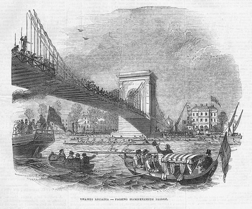 Thames regatta passing - thames,