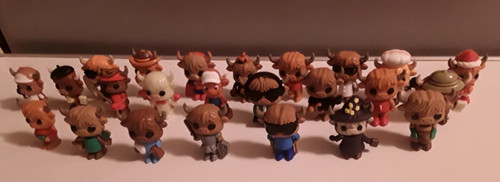 Highland cow advent mini - cow,