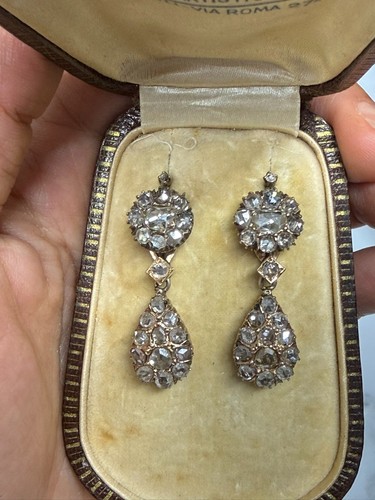 Antique rose cut diamond - cut,