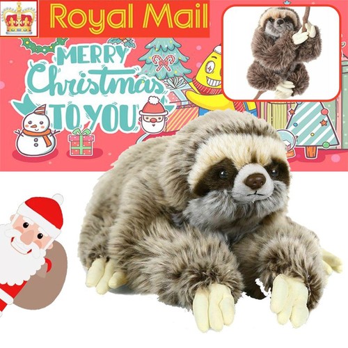 Sloth plush animals - plush, lying