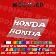 Honda Decal 2x Reflective Logo