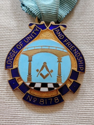 Masonic jewel founder lodge - masonic, no