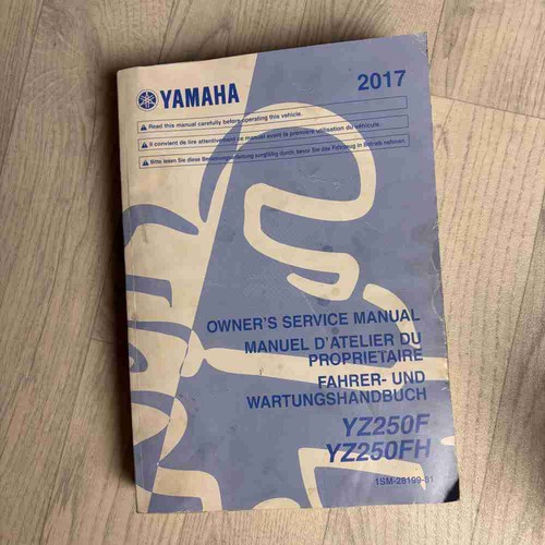 Yamaha yz250f yz250fh 2017 - yz250fh,