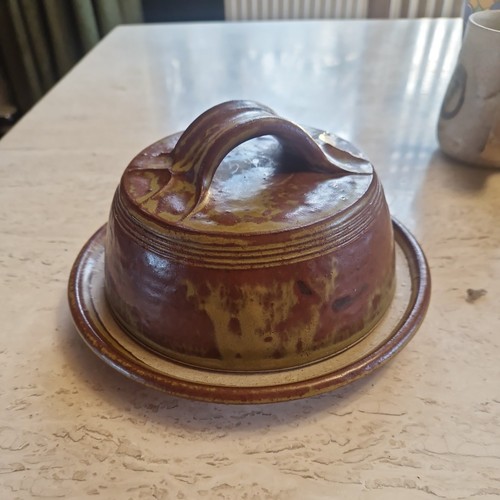 Studio pottery cheese - cheese, dome