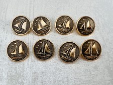 Vintage Metal Shank Buttons