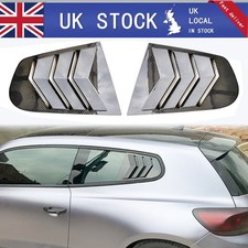 For VW scirocco 09+ 2x Carbon