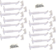 Childproof Cupboard & Drawer Safety Catches - 14 Pack Locks & Latches